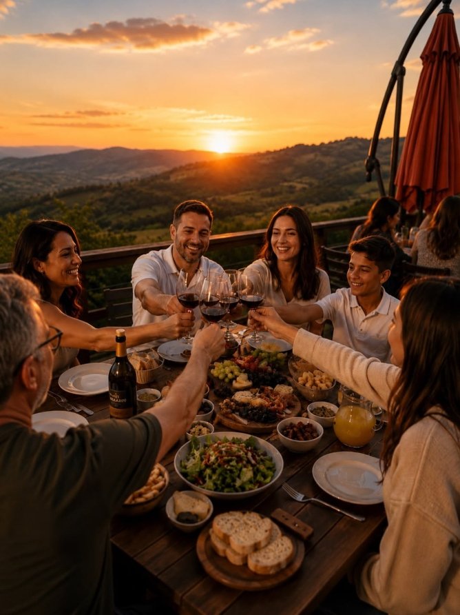 A Experiência no Mirante Gastronômico Villa Cardoso